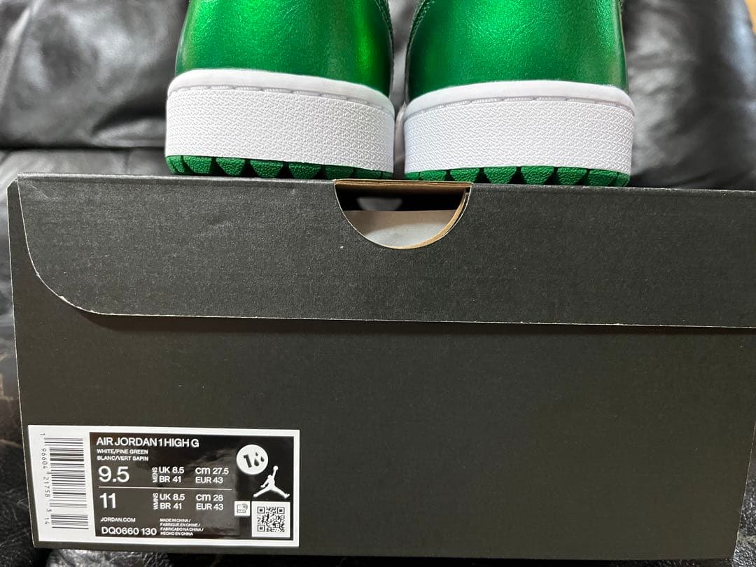 シューズ(男性用) Air Jordan 1 High Golf \"llic Green\"