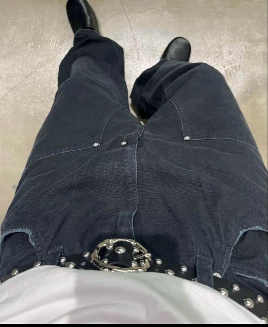 パンツ FUTURE ARCHIVE DICKIES W-KNEE WK Black L