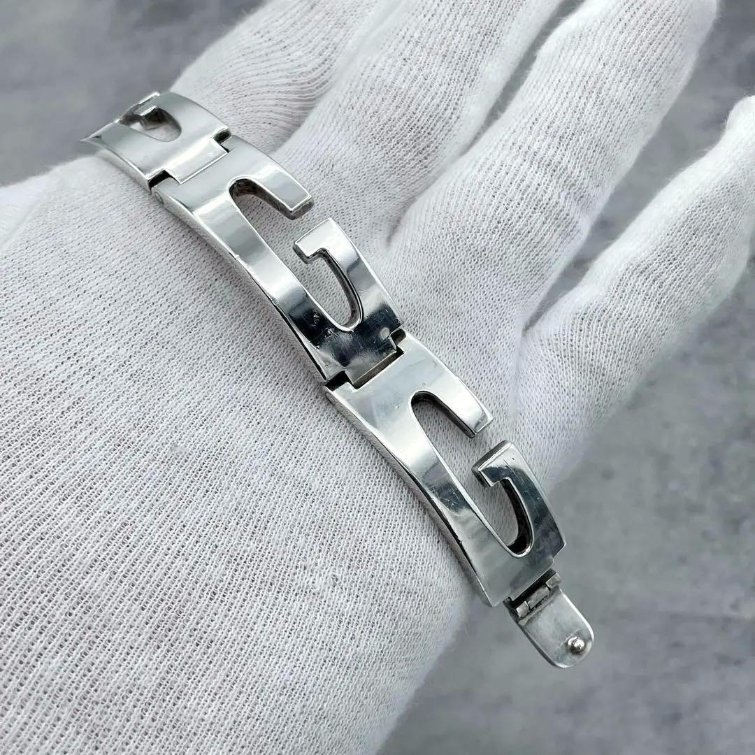 【アーカイブ】GUCCI Gモチーフ カットアウト ブレスレット トムフォード期