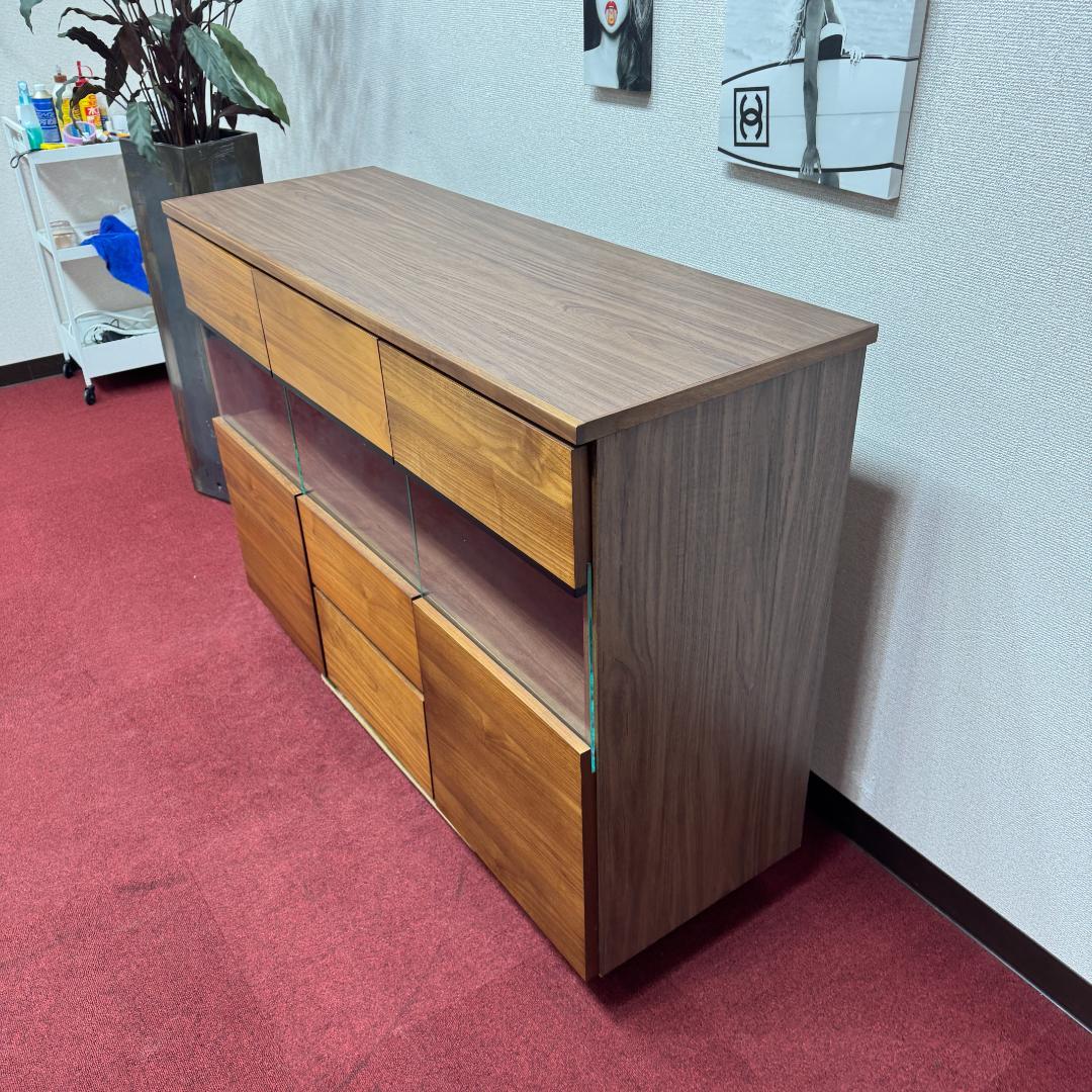 東京23区送料無料　超美品ニトリ サイドボード　幅120㎝　洗浄/除菌済み