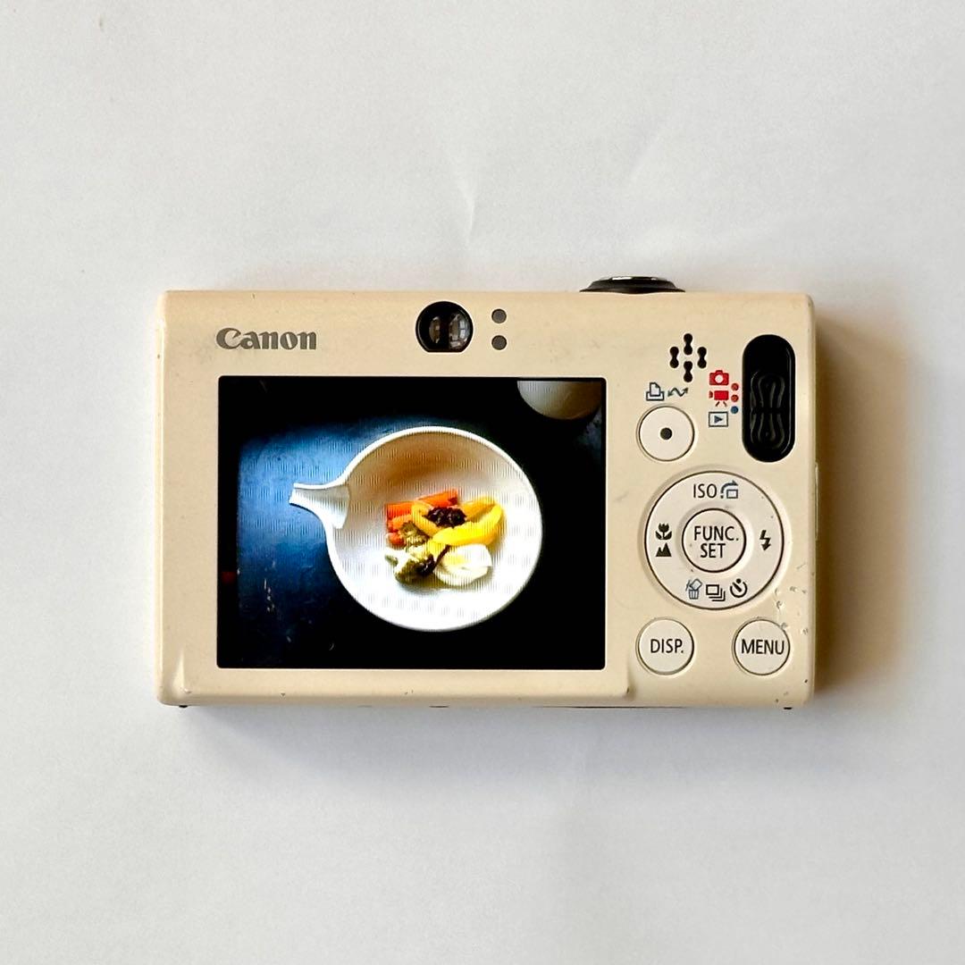 Canon IXY DIGITAL 20 IS アイボリー（ホワイト）