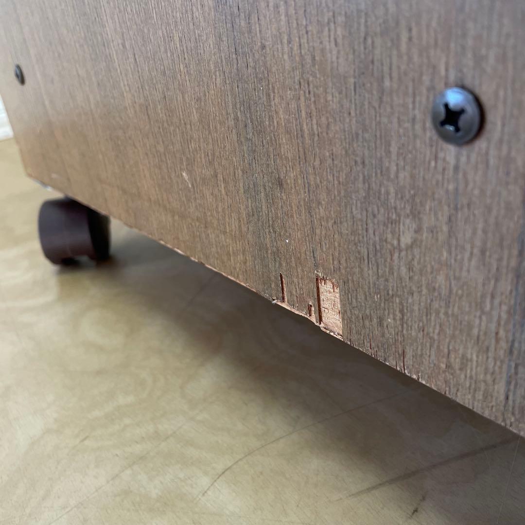 ビンテージ キャスター付ワゴン 収納棚 キャビネット 棚 ラック テーブル