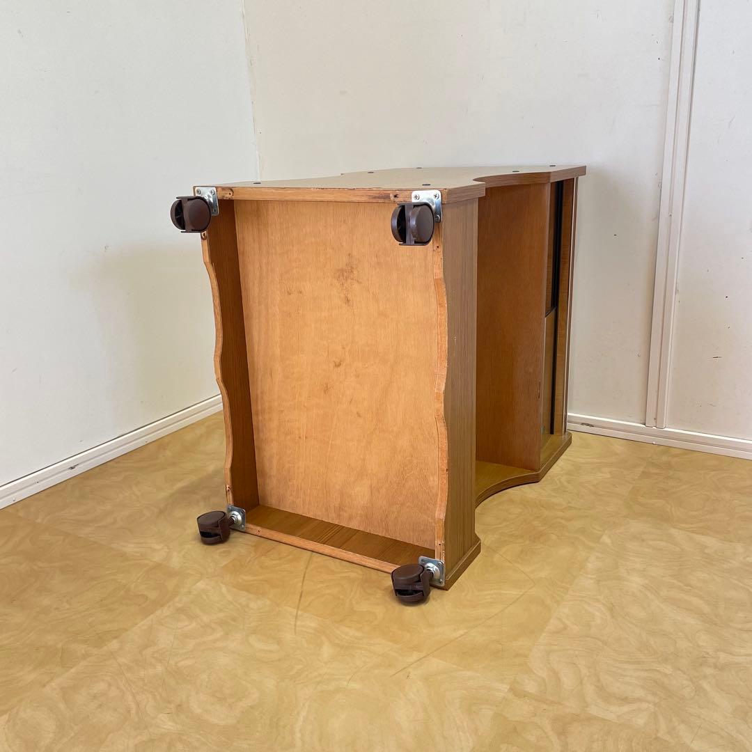 ビンテージ キャスター付ワゴン 収納棚 キャビネット 棚 ラック テーブル