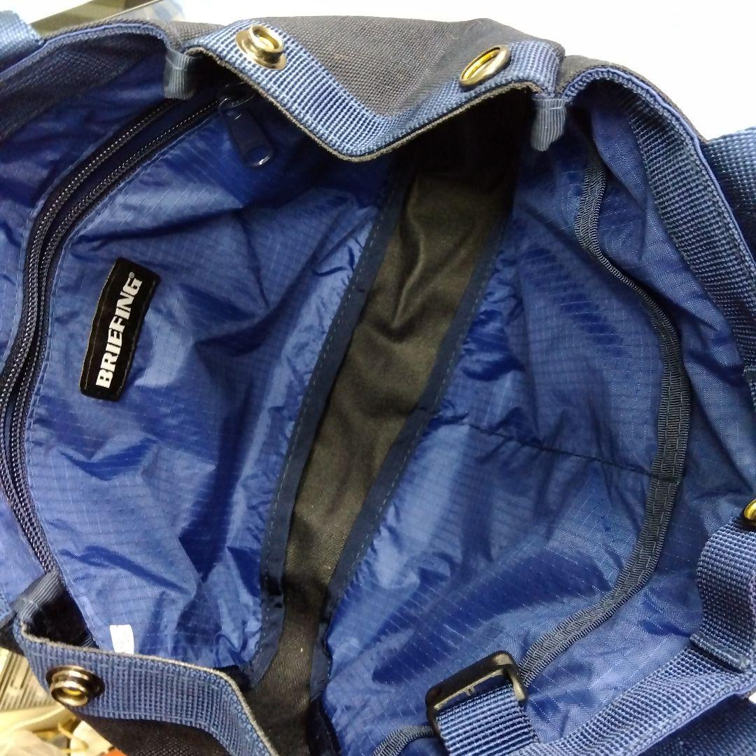 BRIEFING ゴルフバッグ 黒/ネイビー