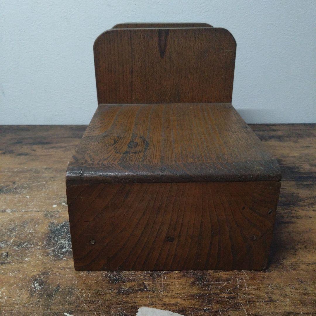 Mt8 木製本収納 引き出し付き 昭和レトロ アンティーク ヴィンテージ