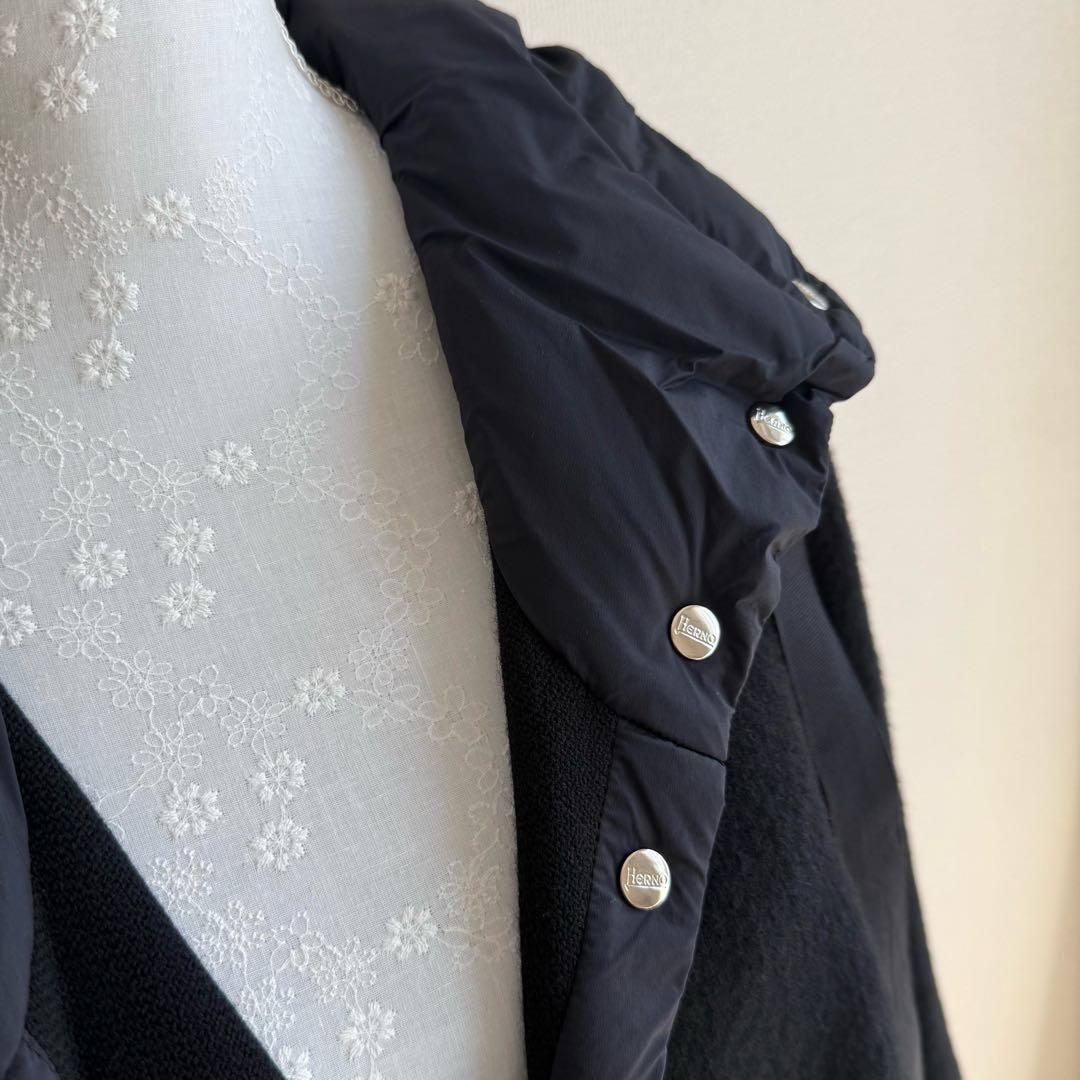 美品　Herno ドッキング　ポンチョ　RESORT ウルトラライト　ダウン