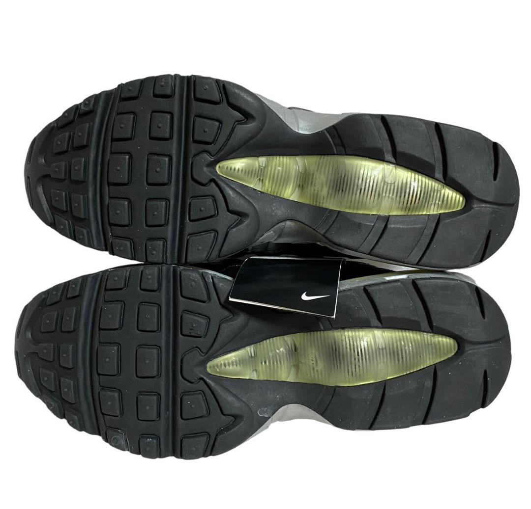未使用品 10年 NIKE エアマックス 95 黒/銀 US8.5 26.5㎝