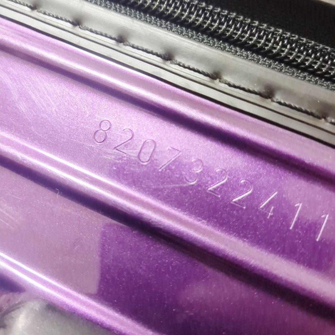 【良品】RIMOWAリモワ サルサエアー 4輪94Ｌ大容量ウルトラバイオレット