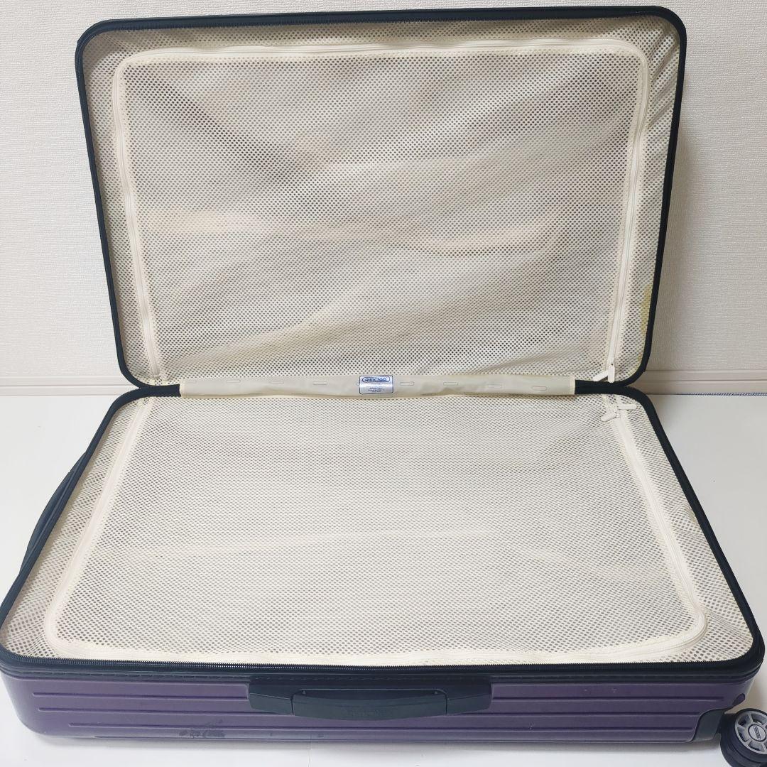 【良品】RIMOWAリモワ サルサエアー 4輪94Ｌ大容量ウルトラバイオレット