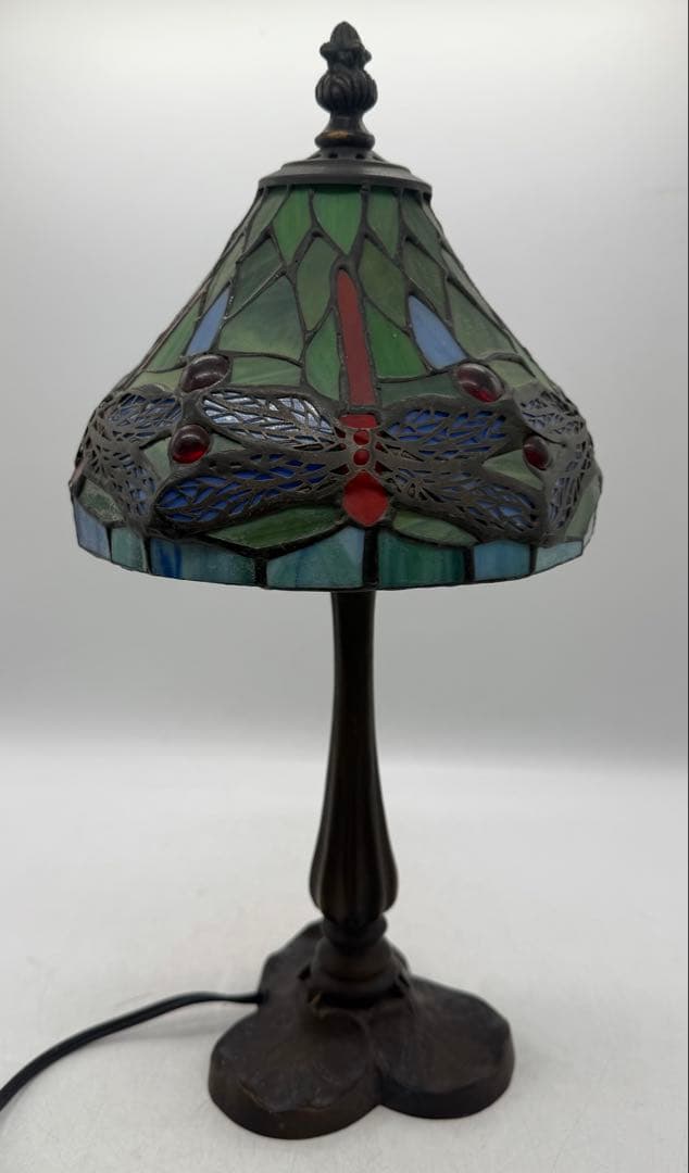 ステンドガラス　ルームスタンド　蜻蛉　インテリア　送料込み251118