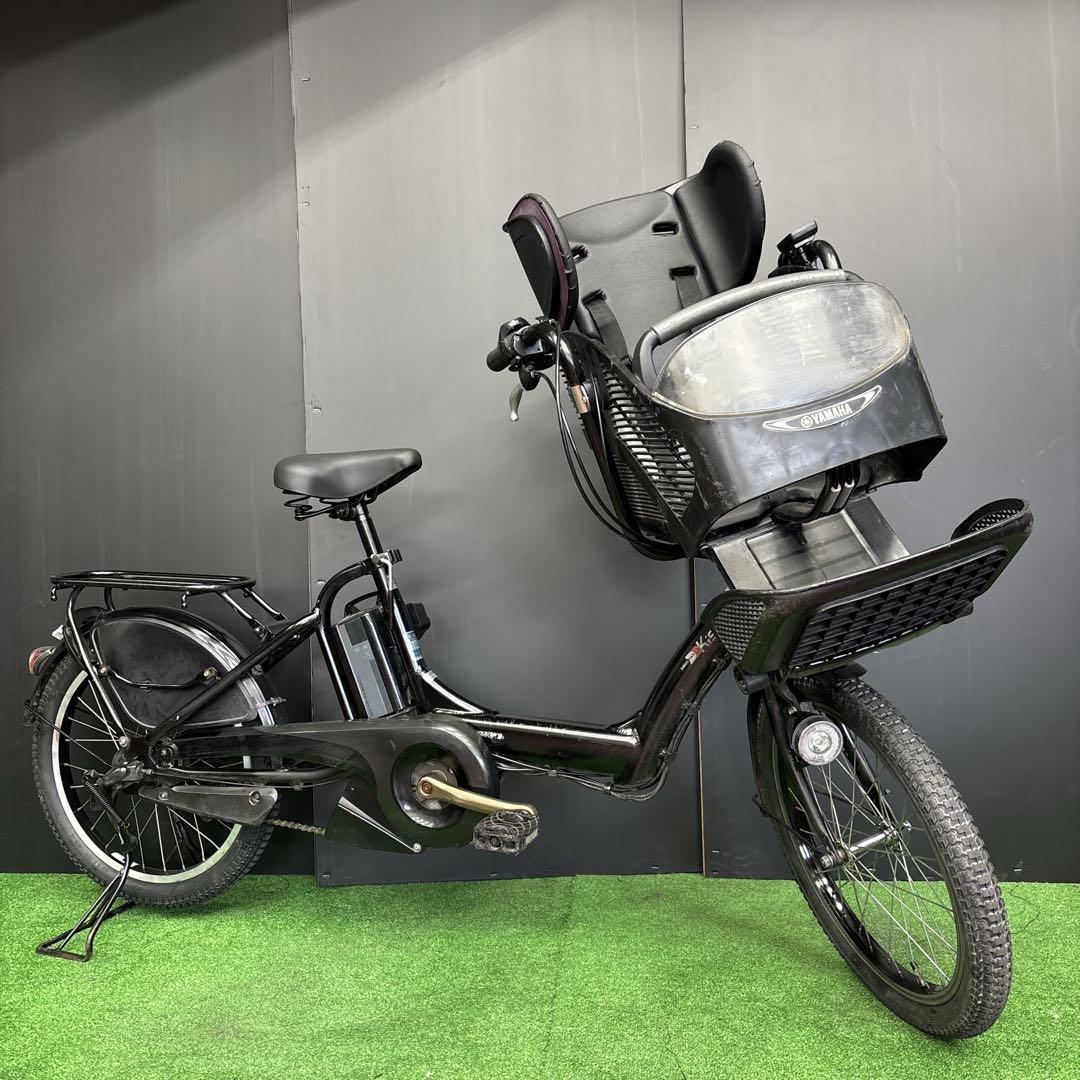 電動自転車 YAMAHA PAS kiss ブラック 3人乗り対応　62