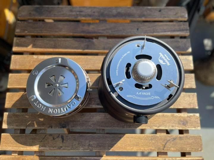 【新品・超レア】アウトドア ポータブルデュアルストーブ ガスバーナー&ストーブ