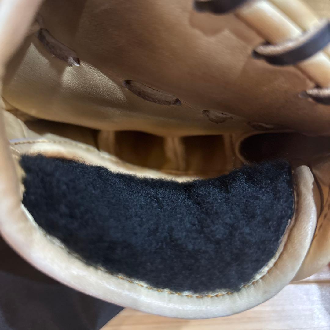 ZETT 軟式グローブ 今宮モデル ベージュ 収納袋付き