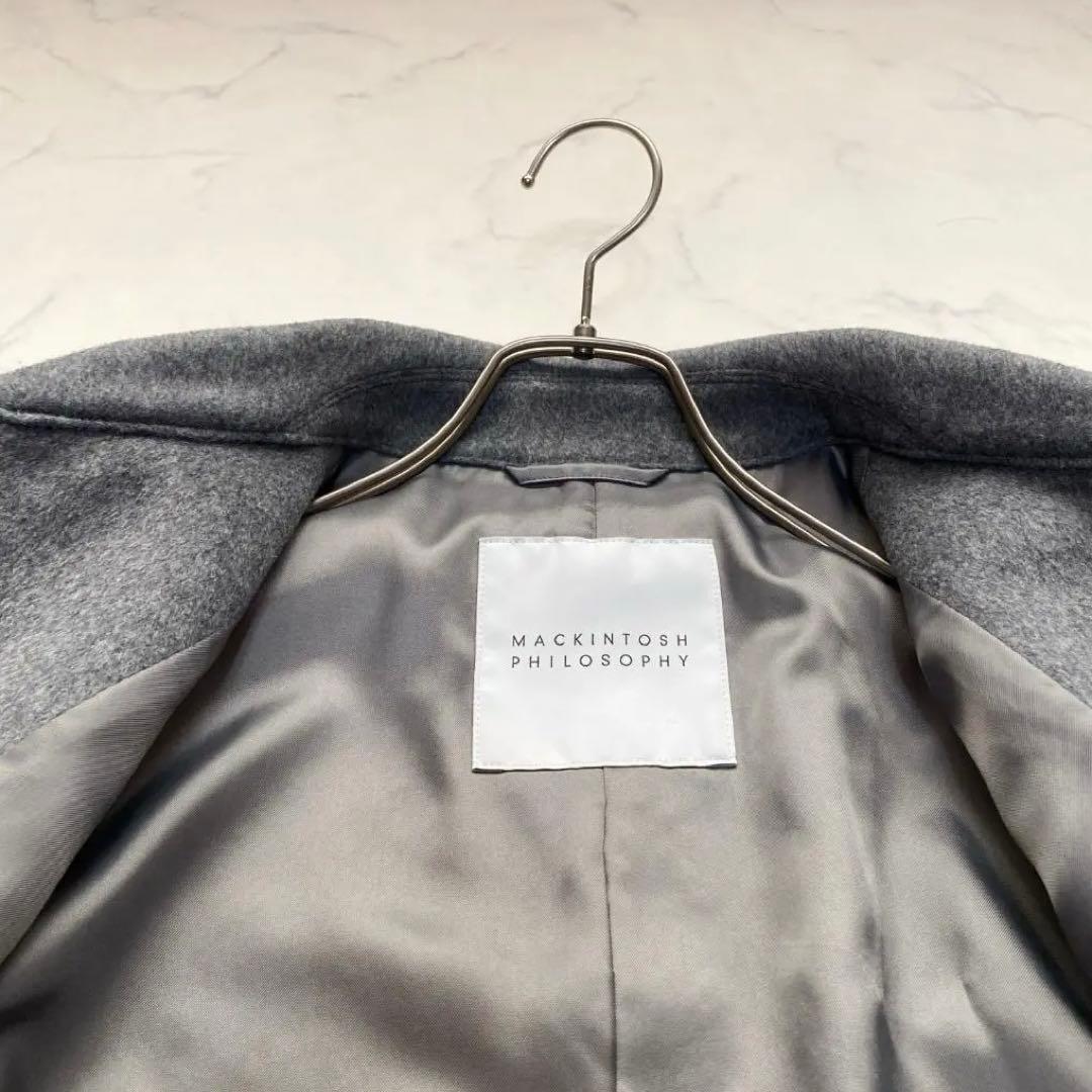 美品✨マッキントッシュ 22年 WELLINGTON コート 36 グレー