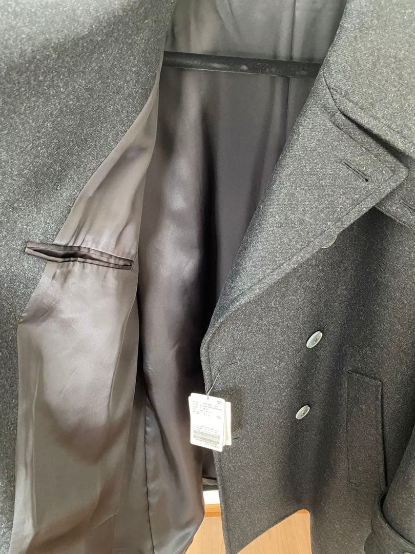 EDIFICE SUPER 100’s ファインメリノ オーバーピーコート未使用