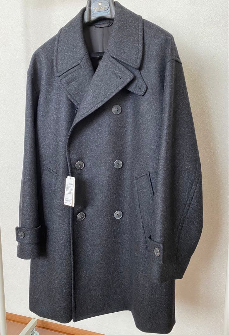 EDIFICE SUPER 100’s ファインメリノ オーバーピーコート未使用