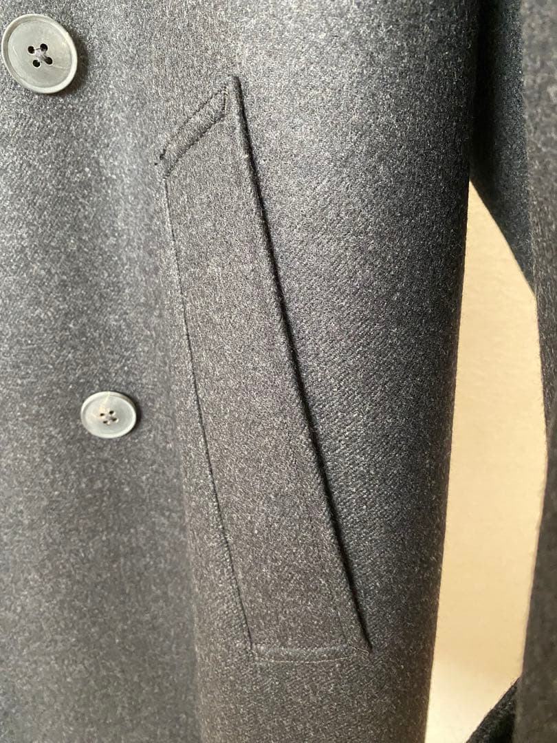 EDIFICE SUPER 100’s ファインメリノ オーバーピーコート未使用