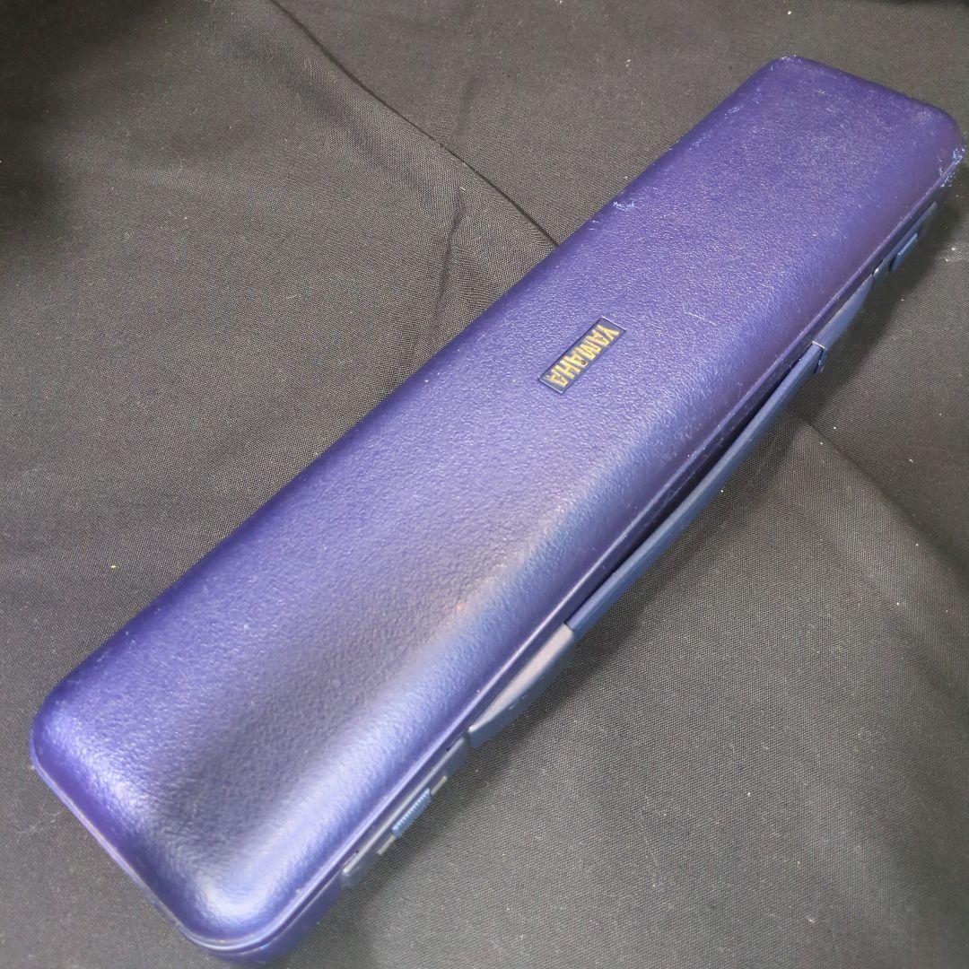 フルート　調整済　ヤマハYFL211S（Eメカ銀メッキ仕様）美品