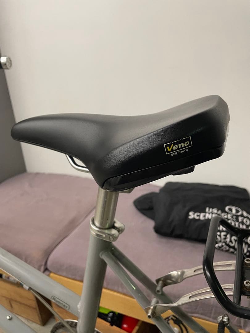 CRAZYSHEEP Romney ミニベロ グレー急ぎのため最終セール整備済み