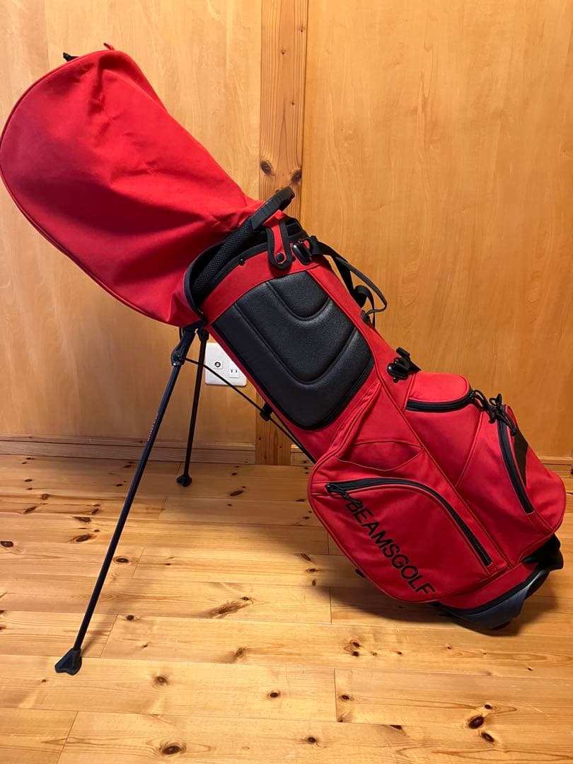 BRIEFING キャディバッグ レッド