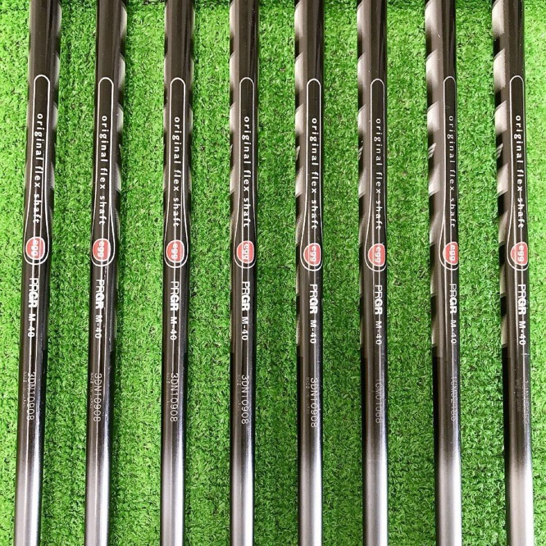 ツ35★プロギア New egg 2011 8本アイアンセット PRGR エッグ