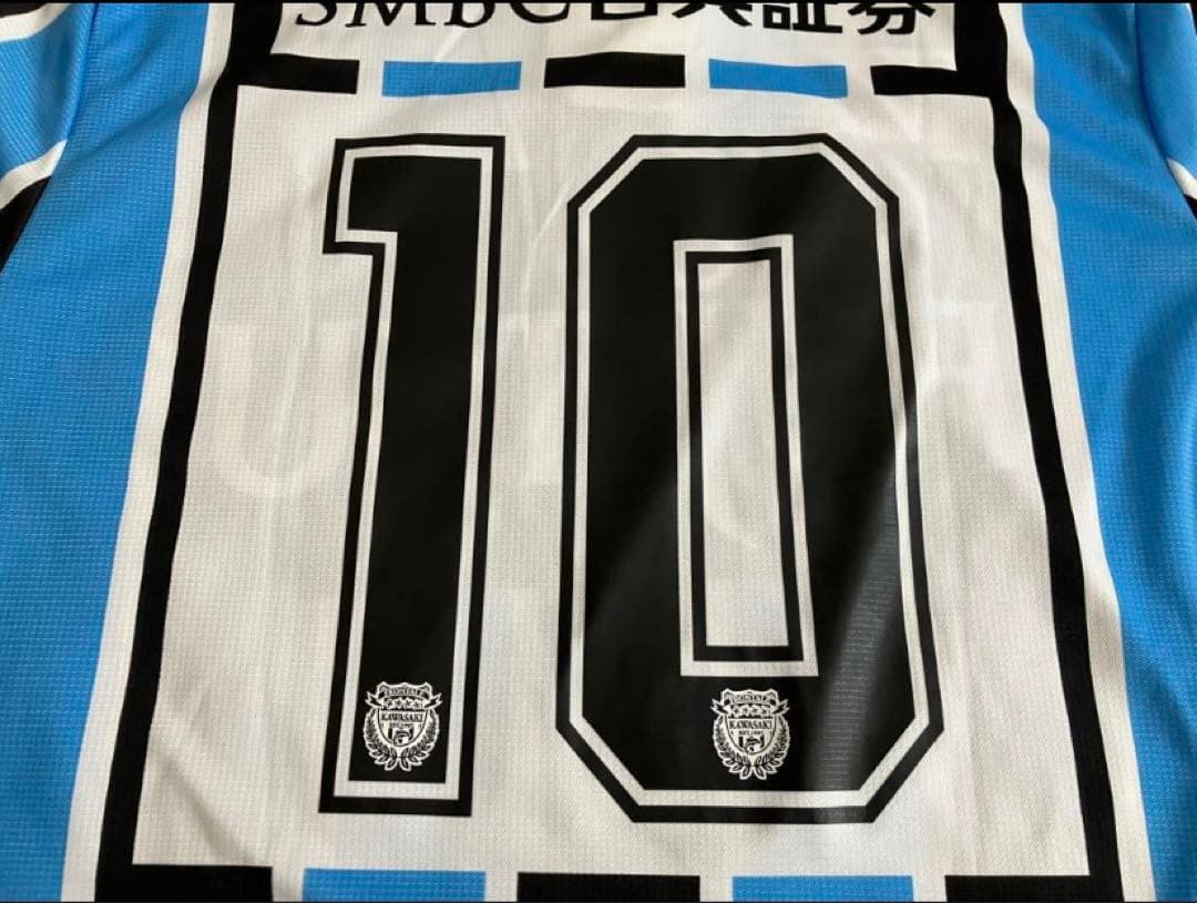 新品未使用】川崎フロンターレ 2016 ユニフォーム 大島僚太 サイン入り