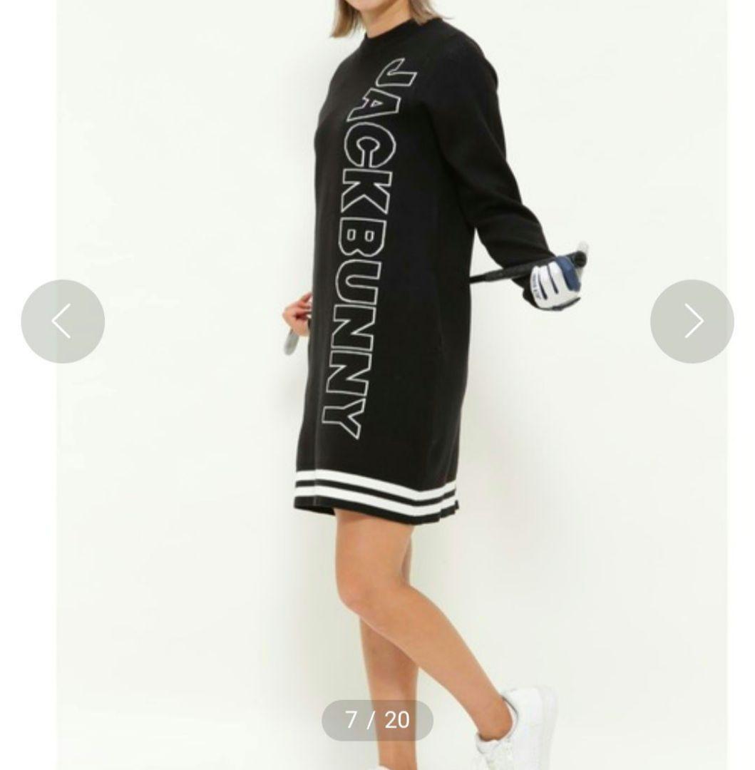 JACKBUNNY♡ニットワンピース♡S　ゴルフ/スポーツ/テニス