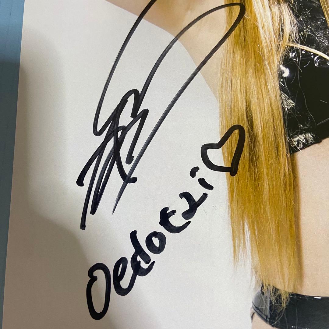 スターダム 鹿島沙希 サイン入りポートレート - メルカリ