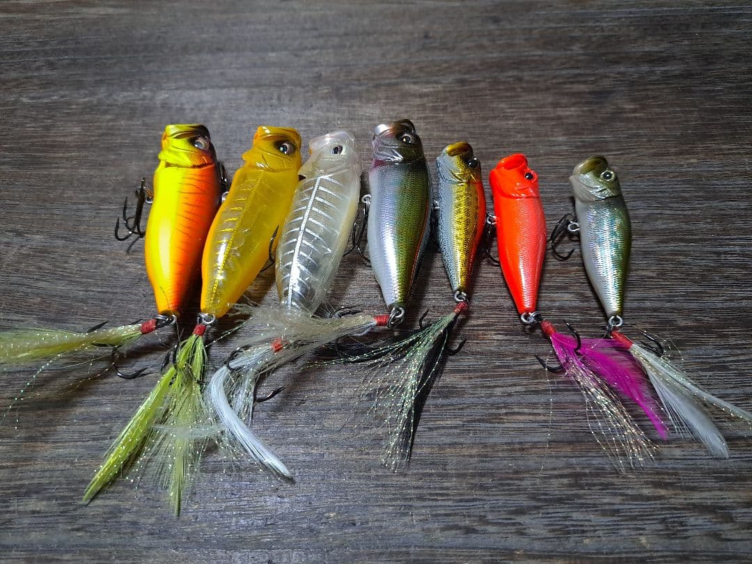 メガバス　ポップマックス　ポップエックス　7個セット