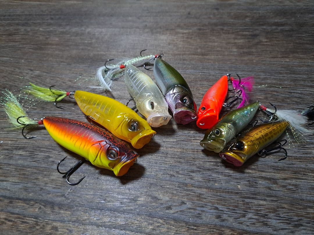 メガバス　ポップマックス　ポップエックス　7個セット