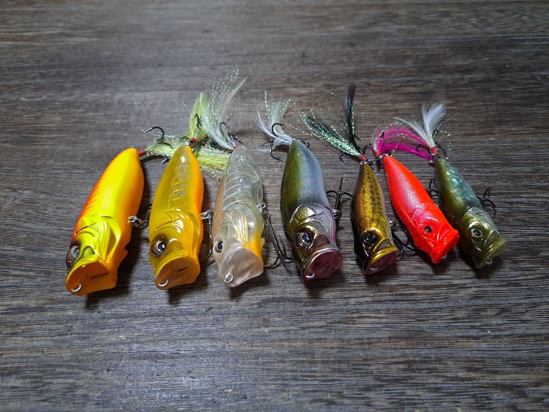 メガバス　ポップマックス　ポップエックス　7個セット