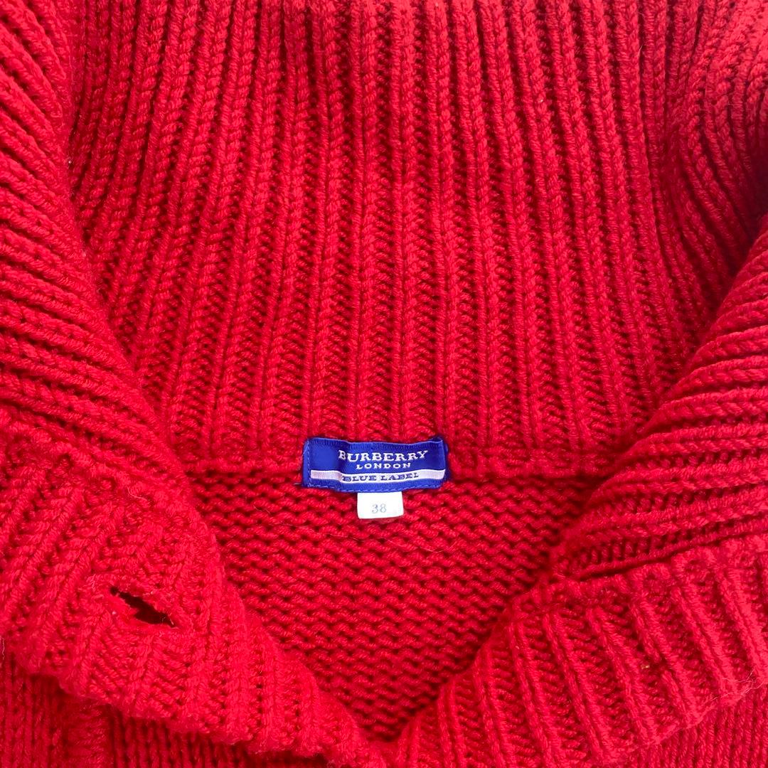 安く 買うファッション - 希少 バーバリーブルーレーベル ニット