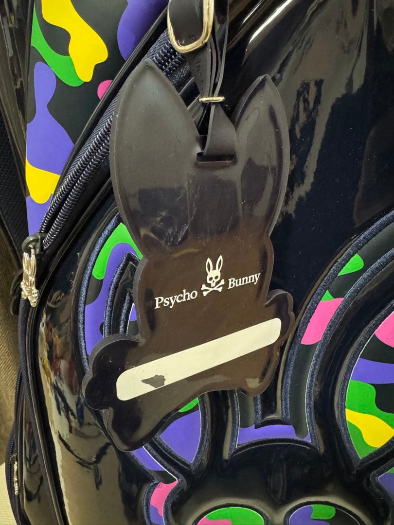[美品・希少]Psycho Bunny ゴルフバッグ・キャディバッグ