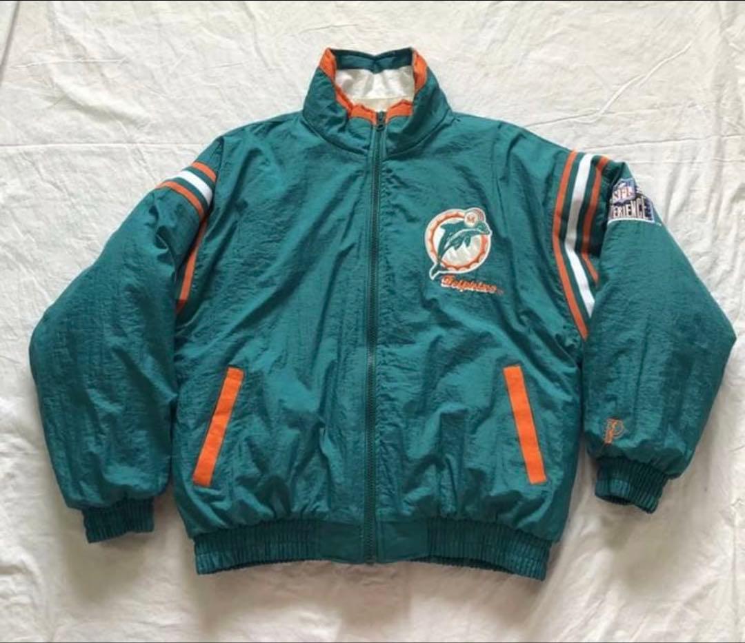 NFL マイアミドルフィンズ リバーシブルダウンジャケット - メルカリ