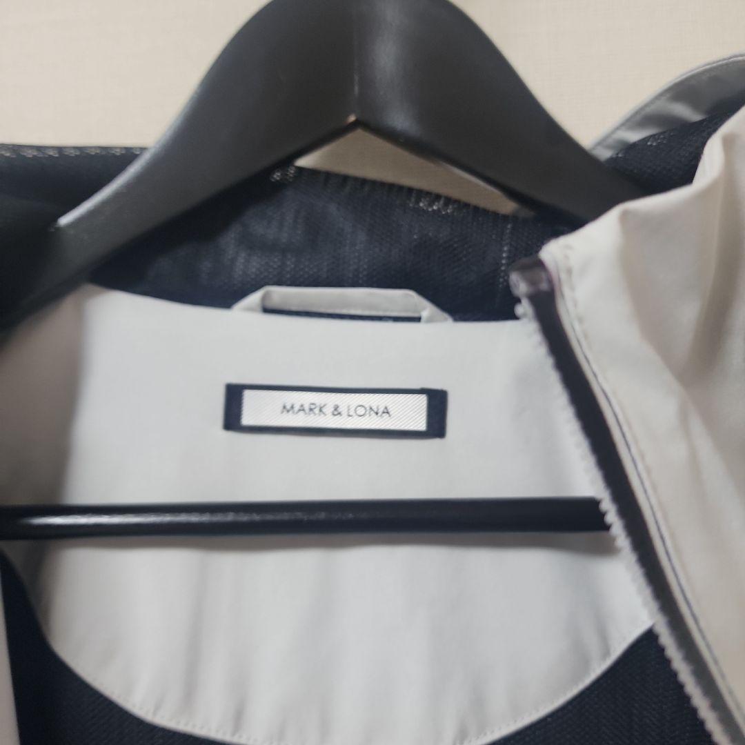 美品 MARK&LONA メンズ48 ブルゾン パーカー 秋冬