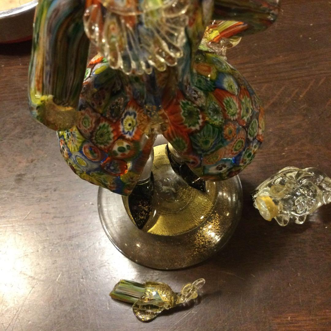 ベネチアングラス① お人形 新品未使用ですが破損 - メルカリ