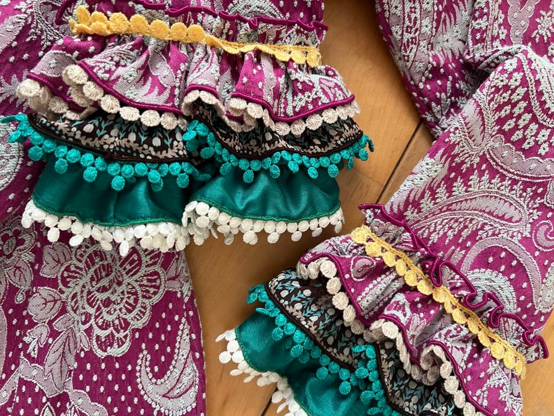 SONIA JOHNES フラメンコ衣装　ツーピース