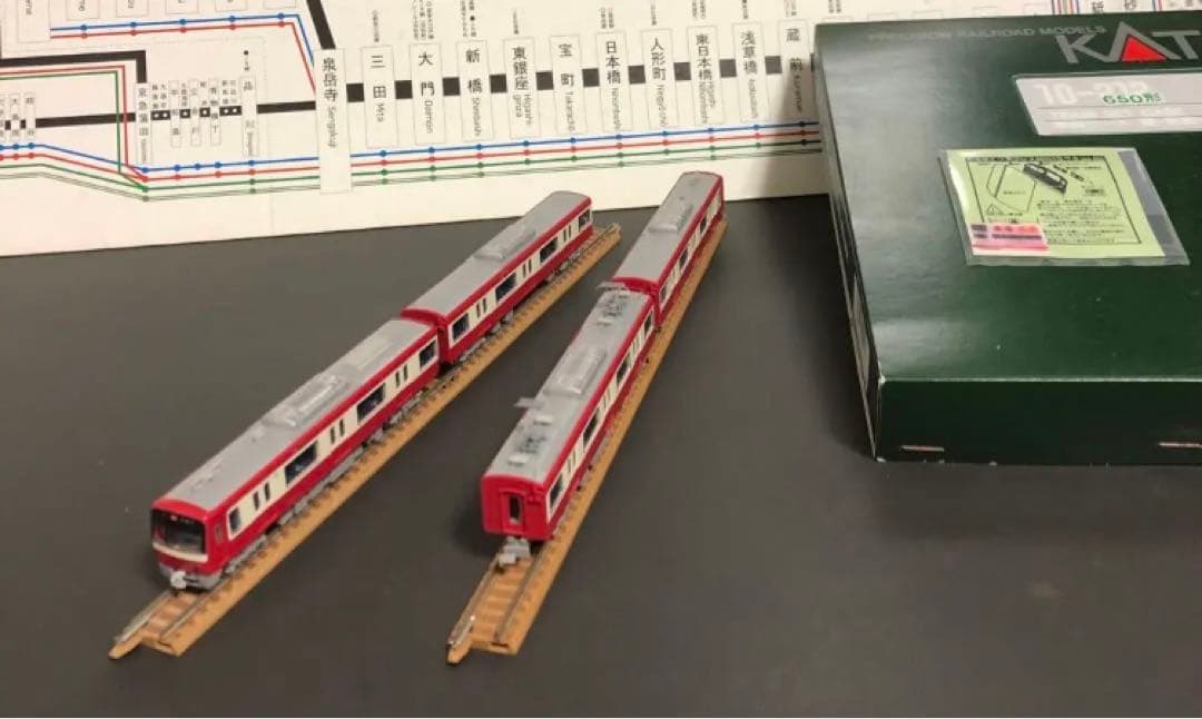 管理番号1589 京急650形 Nゲージ 塗装済キット 素人組立品4