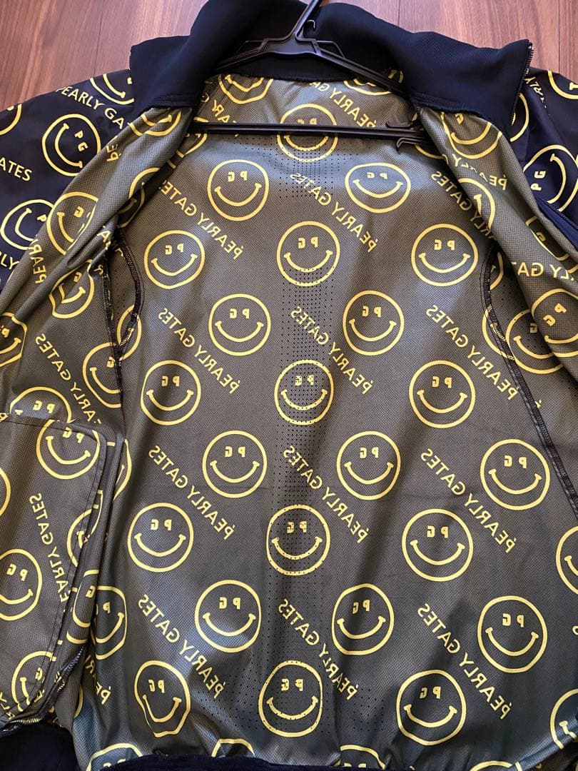 美品✨【PEARLY GATES／国内正規品】ブルゾン スマイル ブラック