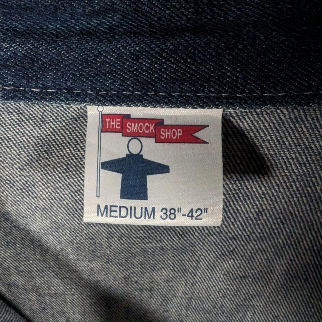 ユーロヴィンテージ　80s　濃い紺　デニムジャケット　ハイネック　太アーム