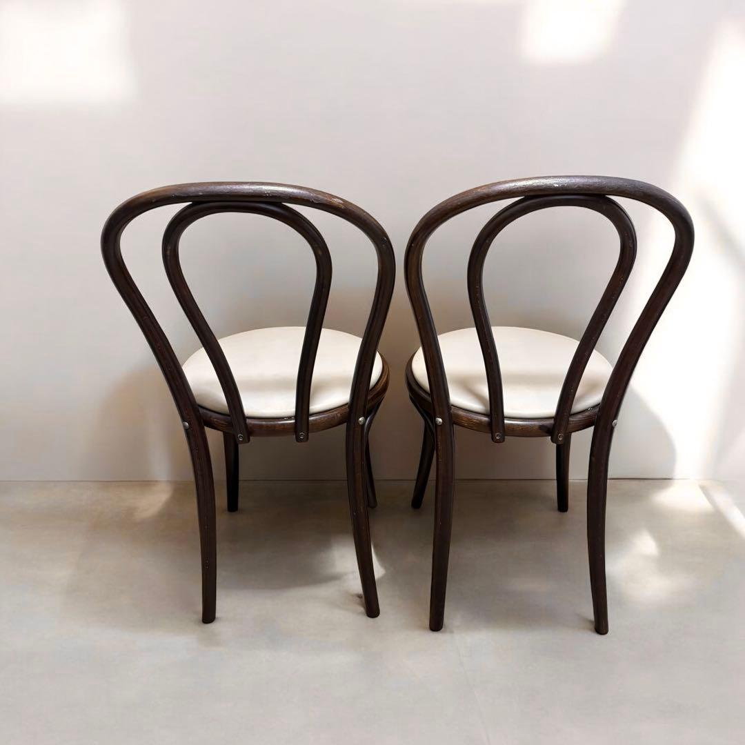 空間を彩る✨ベントウッドチェア 2脚セット 曲げ木 名作デザイン ダイニング