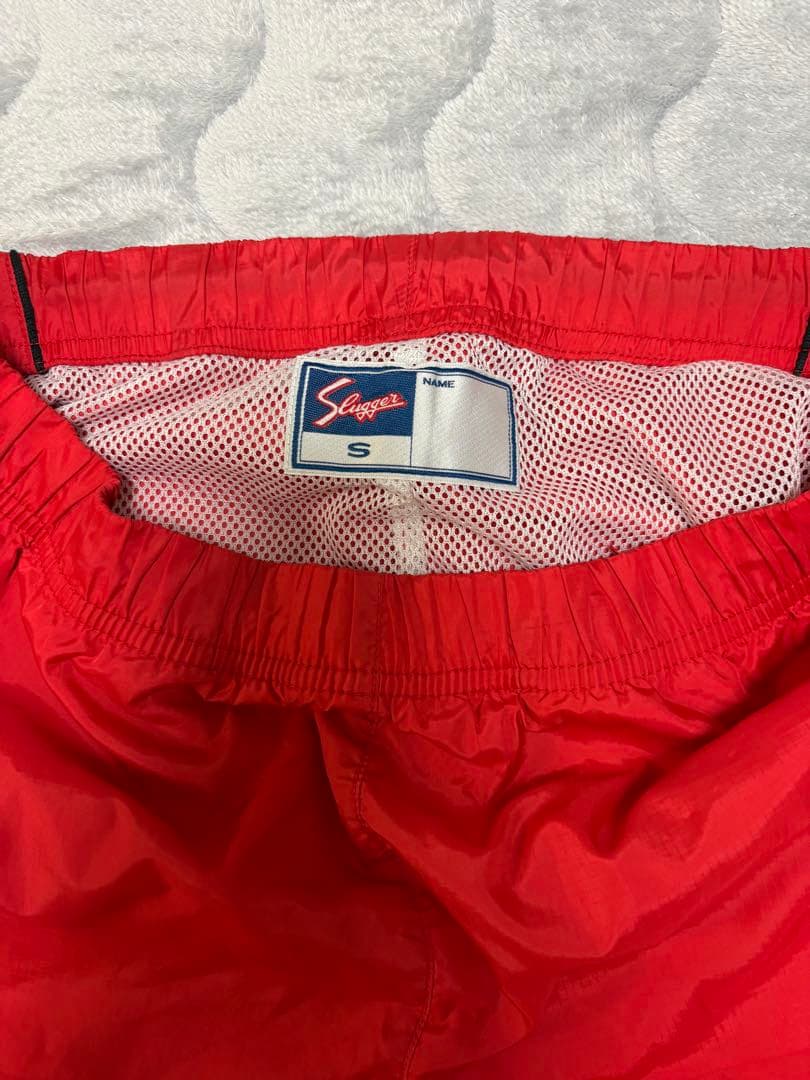 久保田スラッガー　スポーツウェア ジャケット パンツセットSサイズ　赤白