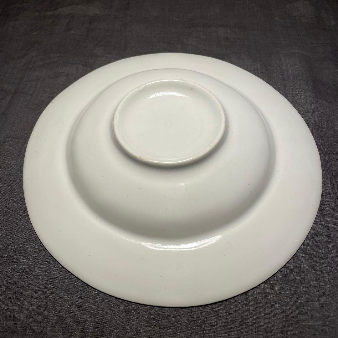 欠けあり 【安藤雅信】 イタリアパスタ皿 S 乳白艶釉 - メルカリ