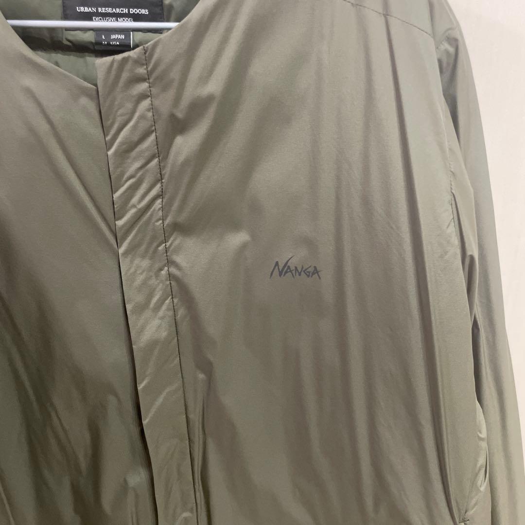 別注NANGA×DOORS　インナーダウンL　オリーブ ナンガ