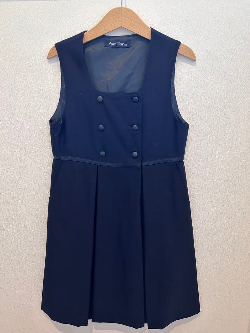 familiar お受験用ワンピースアンサンブル