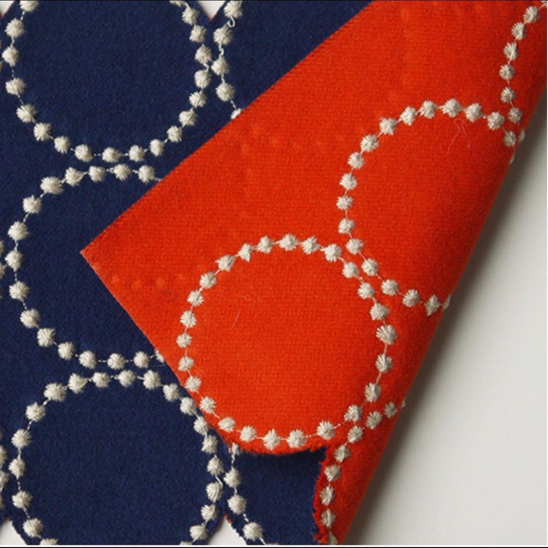 ミナペルホネン dop タンバリン 折り畳み スツール【ネイビー】 ハイスツール