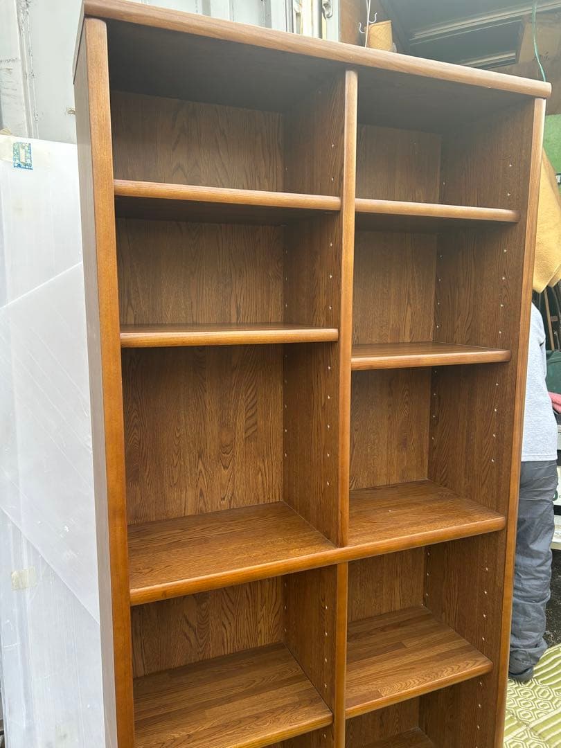 木製オープンシェルフ ブラウン 6棚　　※直接引き渡し希望！
