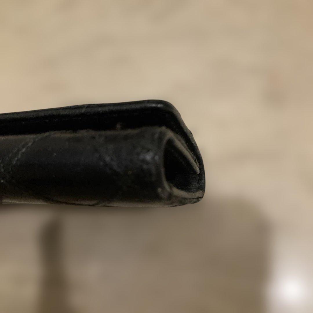 週末セール　シャネル　キーケース　ブラック