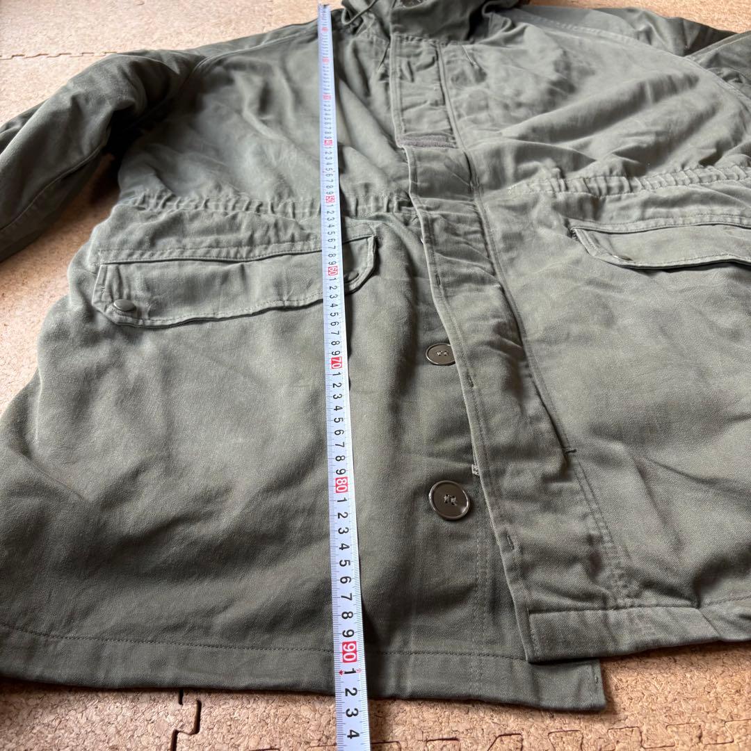 80sビンテージ【フランス軍・M-64ミリタリーパーカー】ライナー付