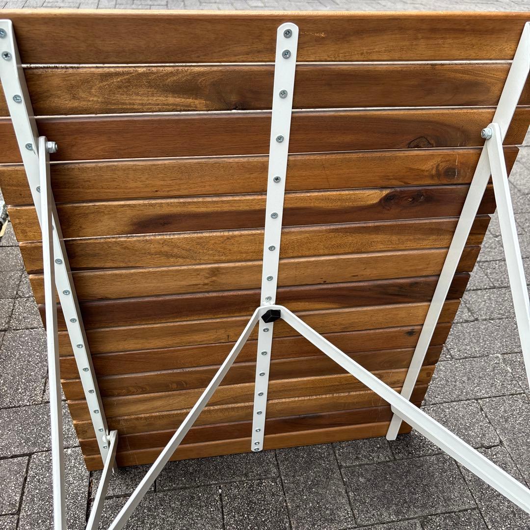 ACTUS アクタス ガーデンテーブル&チェア×2脚セット